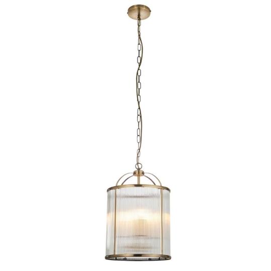 elegantna zlata valcova zavesena lampa vintage mediteranska klasicka vrubkovana sklenena tienidlova obyvacka spalna osvetlenie obcianska vila byvanie lampy lameridiana interierovy obchod.jpg